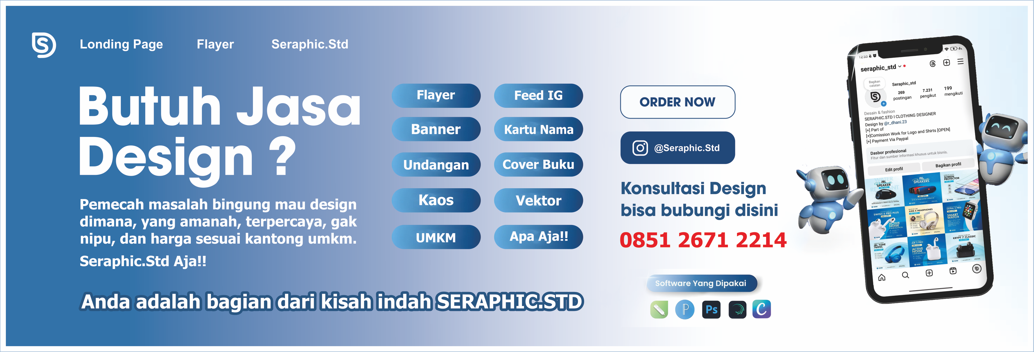 Flyer Promosi Seraphic.Std